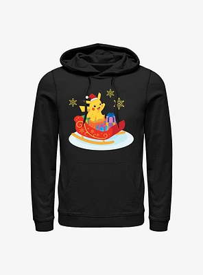 Pokemon Pikachu Sleigh Ride Hoodie