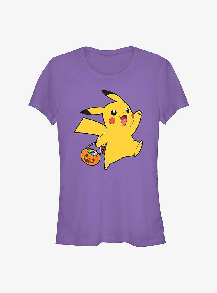 Pokemon Pikachu Happy Candy Girls T-Shirt