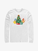Pokemon Christmas Tree Long-Sleeve T-Shirt