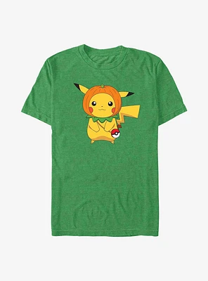 Pokemon Pikachu Pumpkin Hat T-Shirt