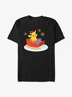 Pokemon Pikachu Sleigh Ride T-Shirt