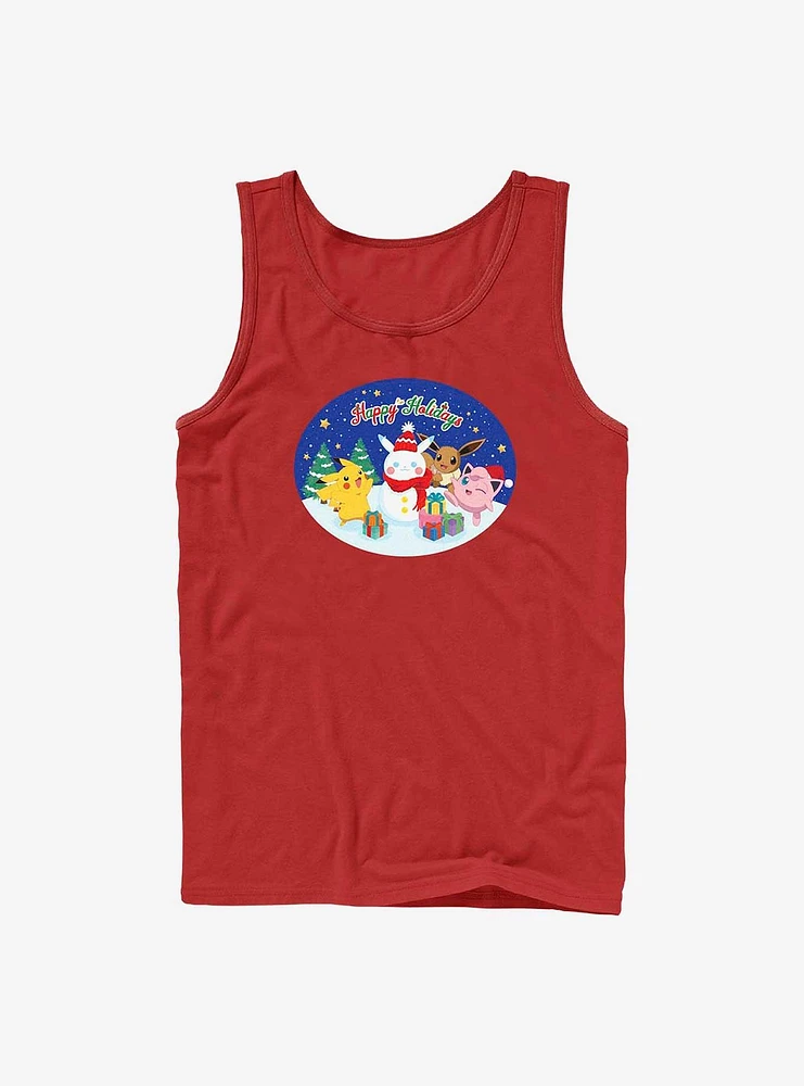 Pokemon Happy Holidays Snowman Tank