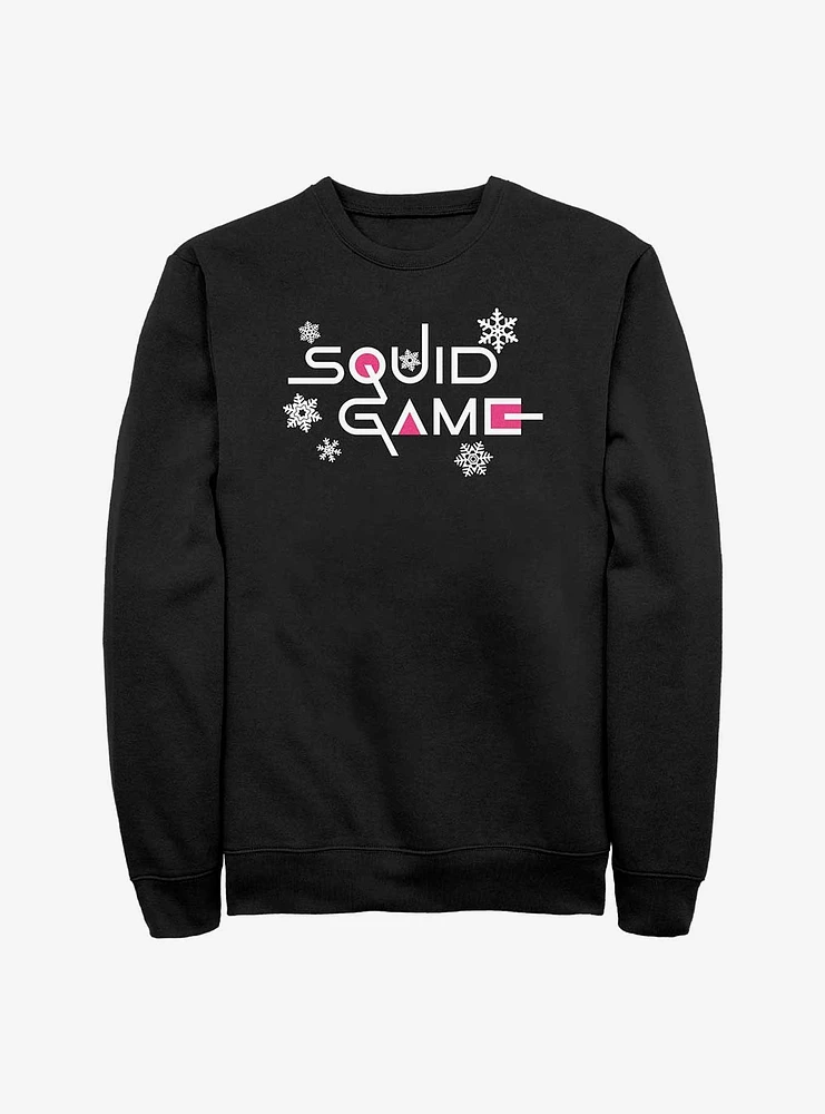 Squid Game Snowflake Logo Sweatshirt