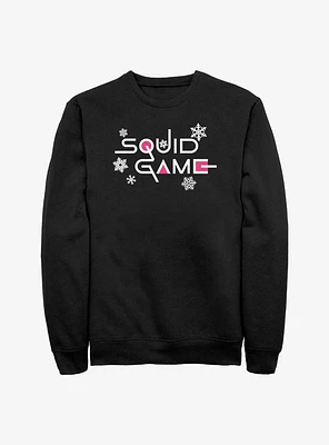 Squid Game Snowflake Logo Sweatshirt