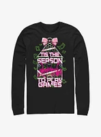 Squid Game Tis The Season To Play Games Long-Sleeve T-Shirt