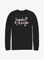 Squid Game Snowflake Logo Long-Sleeve T-Shirt