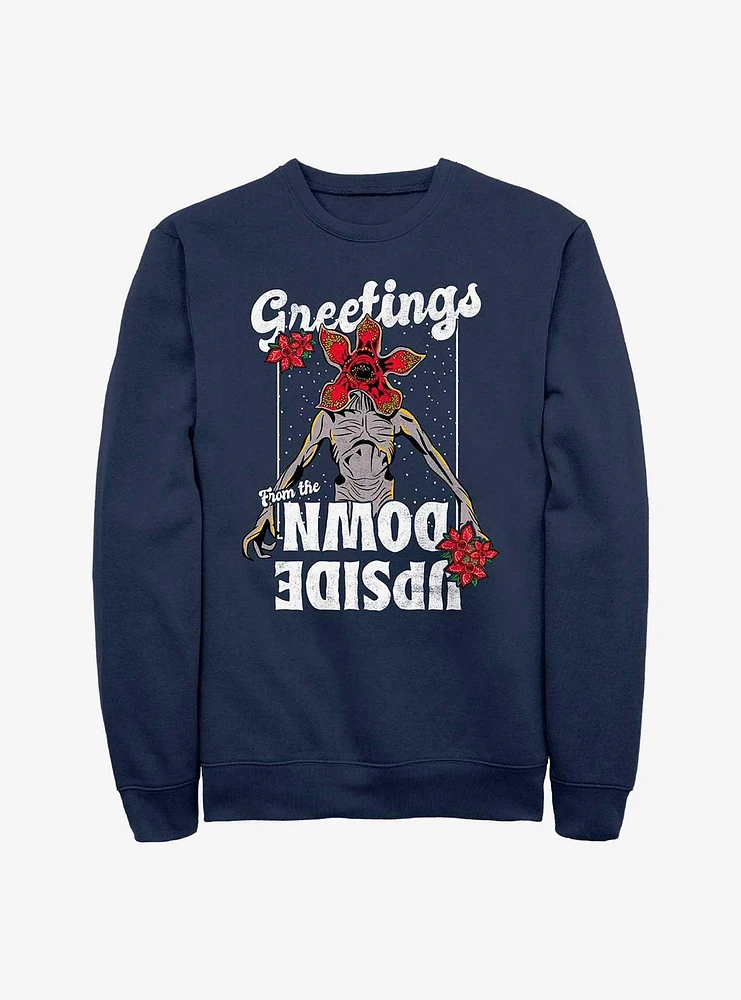 Stranger Things Demogorgon Season's Greetings Sweatshirt