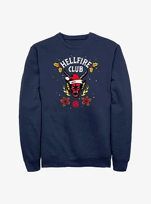 Stranger Things A Hellfire Holiday Sweatshirt