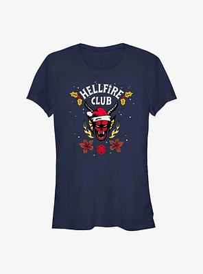 Stranger Things A Hellfire Holiday Girls T-Shirt