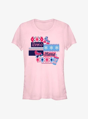 Stranger Things Rink-O-Mania Logo Girls T-Shirt