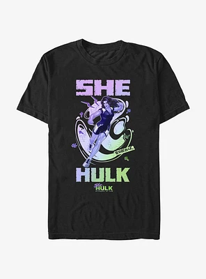 Marvel She-Hulk: Attorney At Law Punch Portrait T-Shirt