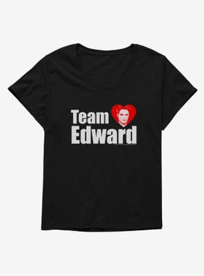 Twilight Team Edward Womens T-Shirt Plus