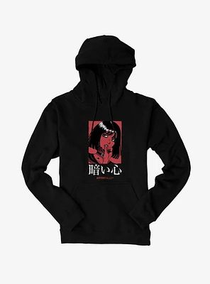 Artist Alley Anime Girl Dark Heart Hoodie