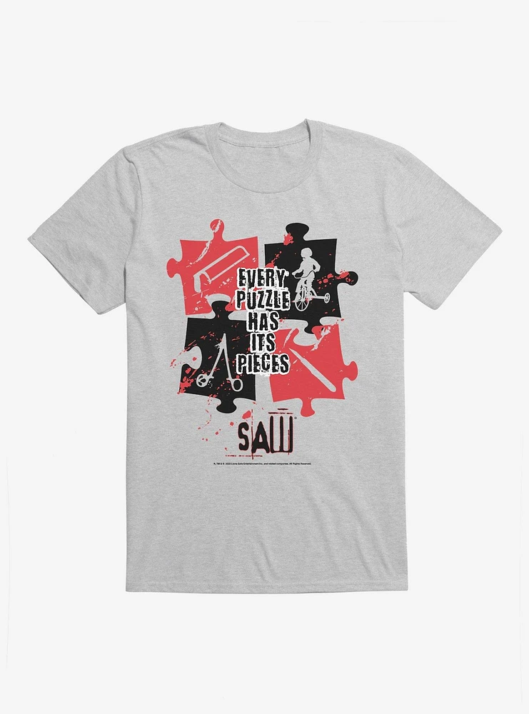 Saw Puzzle Pieces T-Shirt