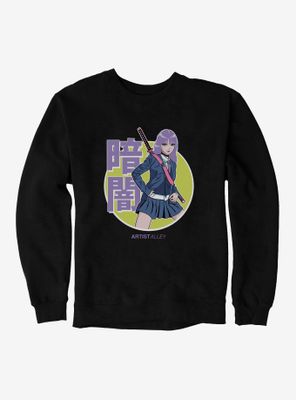 Artist Alley Anime Girl Darkness Sweatshirt