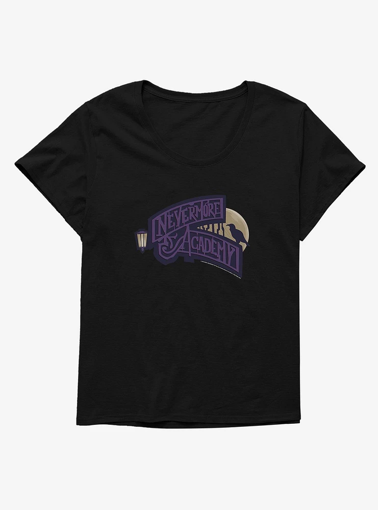 Wednesday Nevermore Academy Girls T-Shirt Plus