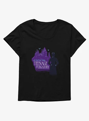 Wednesday Teenage Purgatory Girls T-Shirt Plus