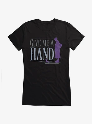 Wednesday Give Me A Hand Girls T-Shirt