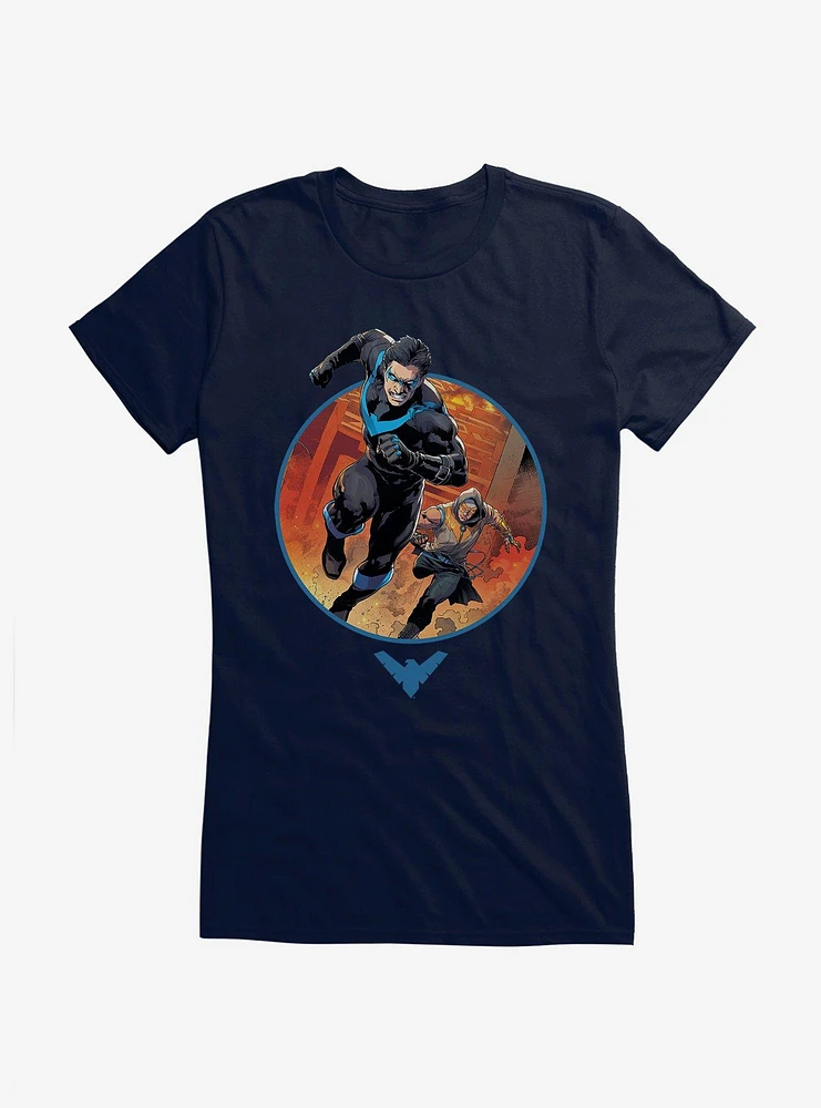 DC Comics Batman Nightwing Raptor Girls T-Shirt