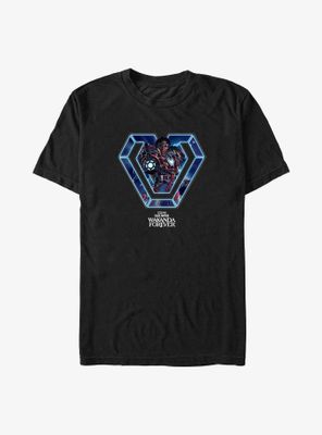 Marvel Black Panther: Wakanda Forever Ironheart Hero Stance T-Shirt