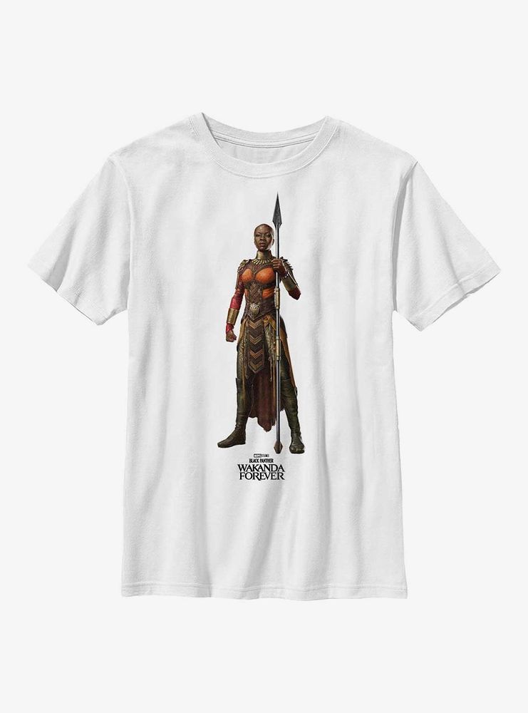 Marvel Black Panther: Wakanda Forever Okoye Simple Youth T-Shirt