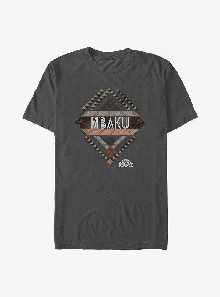 Marvel Black Panther: Wakanda Forever M'Baku Crest T-Shirt