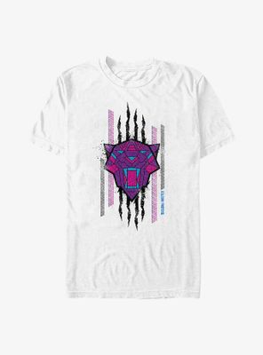 Marvel Black Panther: Wakanda Forever Panther Scratch T-Shirt