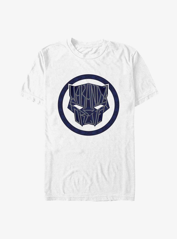 Marvel Black Panther: Wakanda Forever Sigil Graffiti T-Shirt