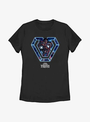 Marvel Black Panther: Wakanda Forever Ironheart Hero Stance Womens T-Shirt