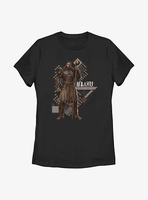 Marvel Black Panther: Wakanda Forever Mbaku Pattern Womens T-Shirt