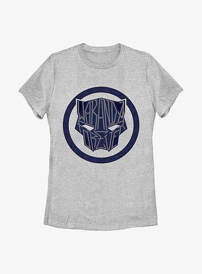 Marvel Black Panther: Wakanda Forever Sigil Graffiti Womens T-Shirt