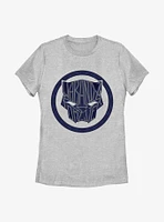 Marvel Black Panther: Wakanda Forever Sigil Graffiti Womens T-Shirt