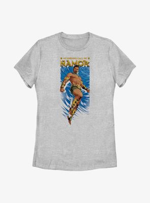 Marvel Black Panther: Wakanda Forever Namor Entrance Womens T-Shirt