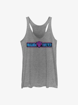 Marvel Black Panther: Wakanda Forever Banner Womens Tank Top