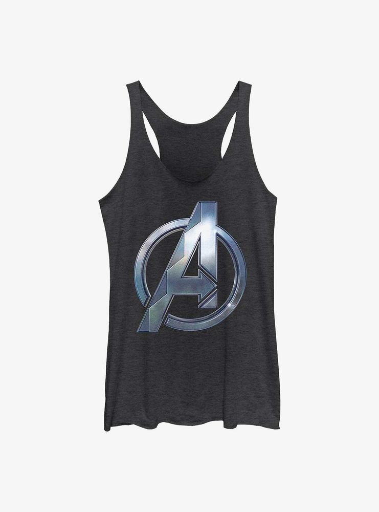 Marvel Black Panther: Wakanda Forever Avengers Symbol Womens Tank Top