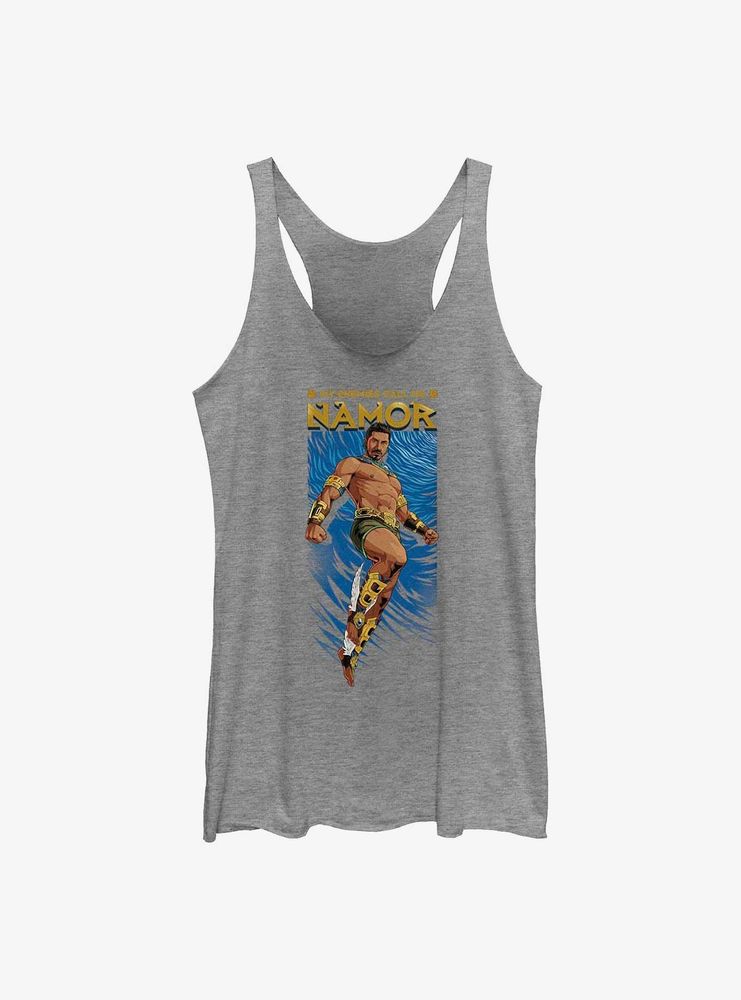 Marvel Black Panther: Wakanda Forever Namor Entrance Womens Tank Top