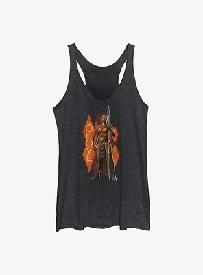 Marvel Black Panther: Wakanda Forever Okoye Pattern Womens Tank Top