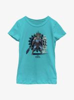 Marvel Black Panther: Wakanda Forever Barbarian Attuma Youth Girls T-Shirt