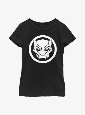Marvel Black Panther: Wakanda Forever Simple Sigil Youth Girls T-Shirt