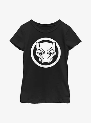 Marvel Black Panther: Wakanda Forever Simple Sigil Youth Girls T-Shirt
