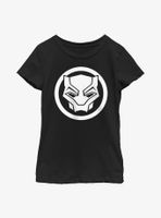 Marvel Black Panther: Wakanda Forever Simple Sigil Youth Girls T-Shirt