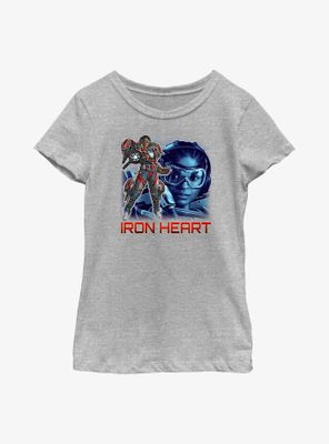 Marvel Black Panther: Wakanda Forever Ironheart Portrait Youth Girls T-Shirt