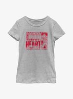 Marvel Black Panther: Wakanda Forever Ironheart Name Youth Girls T-Shirt