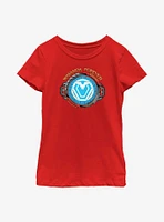 Marvel Black Panther: Wakanda Forever Vibranium Reactor Youth Girls T-Shirt