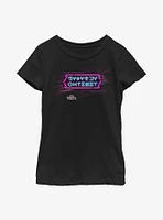 Marvel Black Panther: Wakanda Forever Wakandan Text Youth Girls T-Shirt