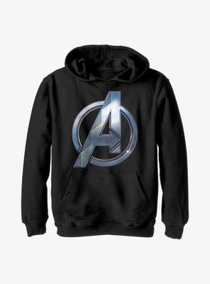 Marvel Black Panther: Wakanda Forever Avengers Symbol Youth Hoodie