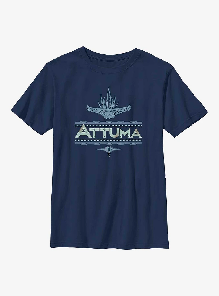Marvel Black Panther: Wakanda Forever Attuma Tribal Youth T-Shirt