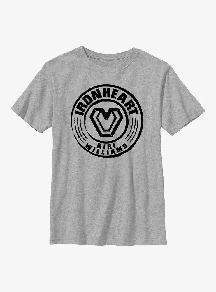 Marvel Black Panther: Wakanda Forever Ironheart Stamp Youth T-Shirt