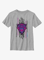 Marvel Black Panther: Wakanda Forever Panther Scratch Youth T-Shirt