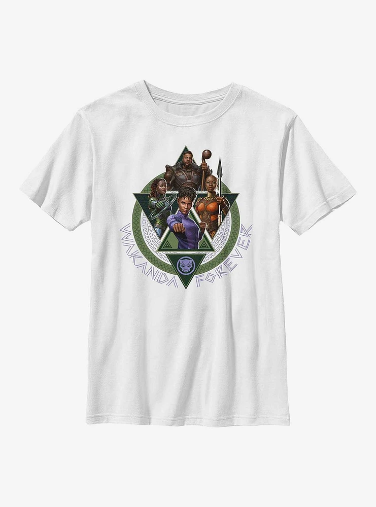 Marvel Black Panther: Wakanda Forever Squad Youth T-Shirt